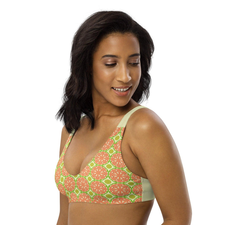 GEARTA - Bikini Padded Top with Tropical Appeal