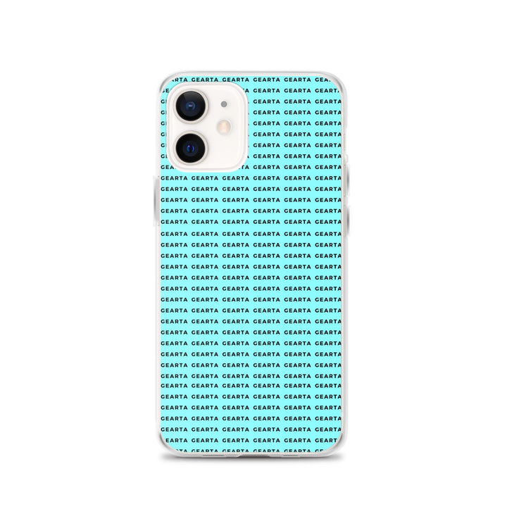 GEARTA - Bright Blue Clear iPhone Case