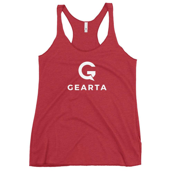 GEARTA - Red Flowy Tank Top