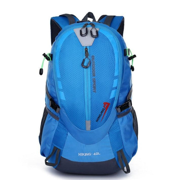 Travel Outdoor Hiking Student Backpack - Blue - GEARTA