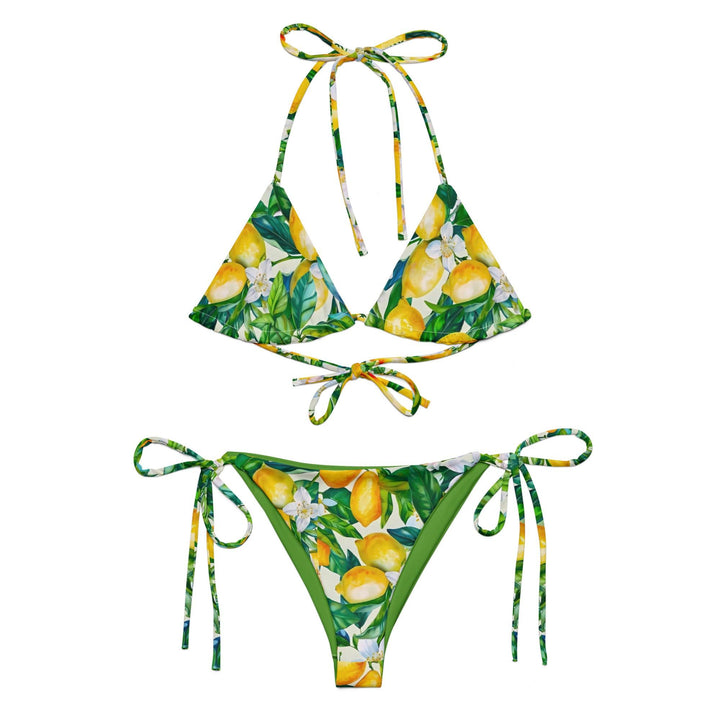GEARTA - Lemon Print Two Piece Bikini