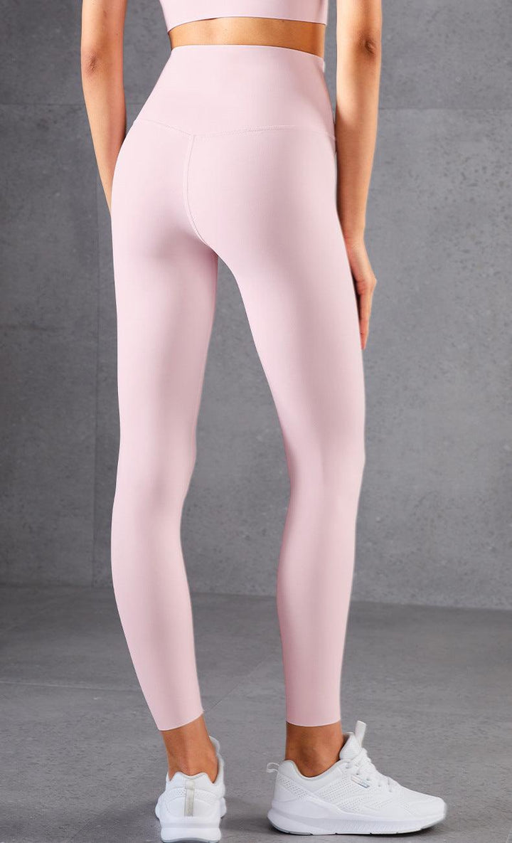 High Elastic Skinny Peach Hip Fitness Leggings - GEARTA