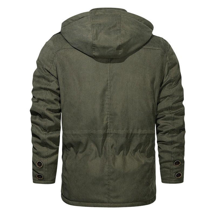 Winter Warm Thick Parkas Cotton Jacket For Men - GEARTA