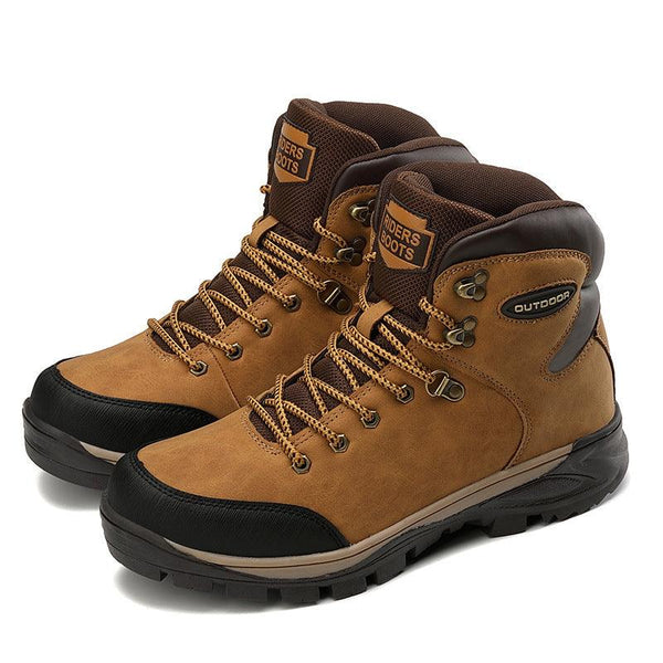 Hiking Winter Men's High-top Cotton Boots - Yellow / 40 - GEARTA