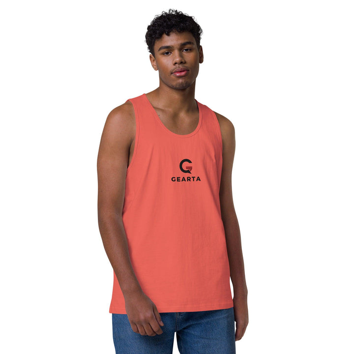 Superior Neutral Men's Tank Top - Coral / S - GEARTA