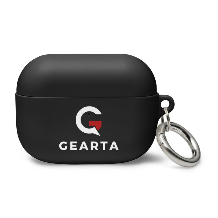 Minimalist Black Rubber AirPods Case - Black / AirPods Pro - GEARTA