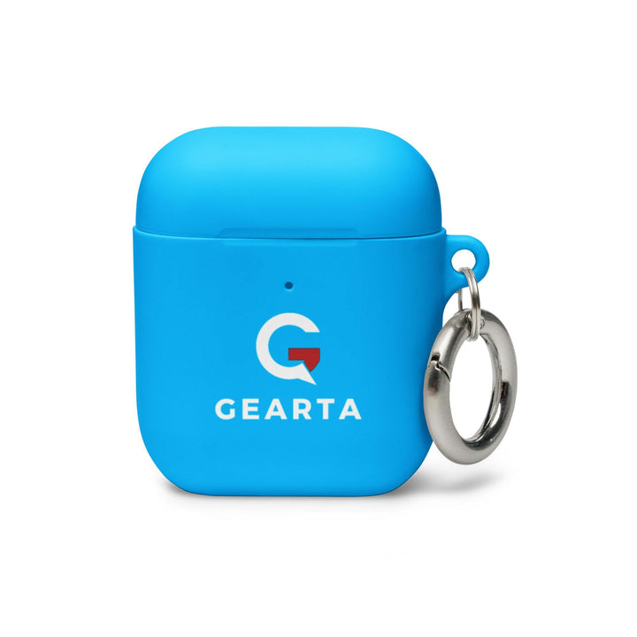 Minimalist Black Rubber AirPods Case - Blue / AirPods - GEARTA