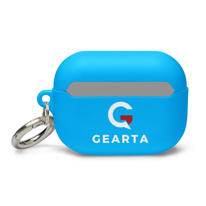 Minimalist Black Rubber AirPods Case - GEARTA