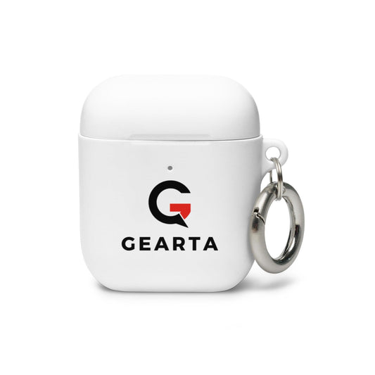 GEARTA - Simple White Rubber AirPods Case