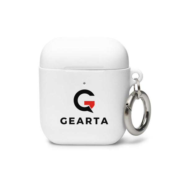 Simple White Rubber AirPods Case - AirPods - GEARTA