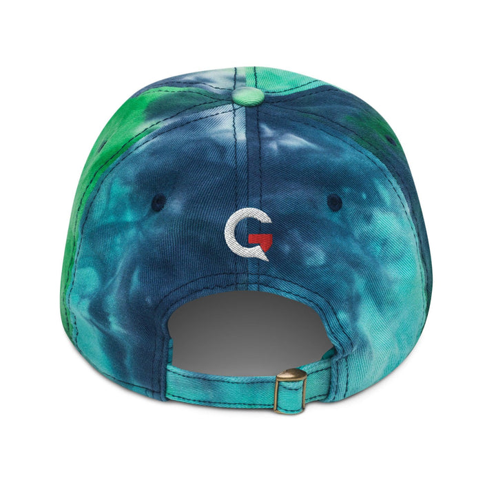 Dark Sea Green Tie Dye Hat - GEARTA