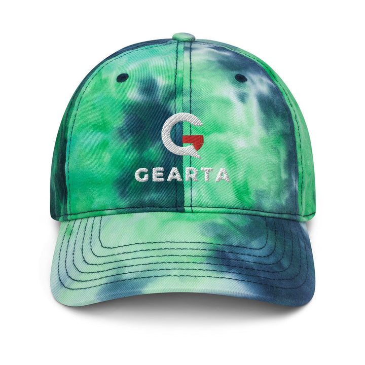 Dark Sea Green Tie Dye Hat - Default Title - GEARTA