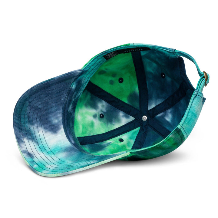 Dark Sea Green Tie Dye Hat - GEARTA