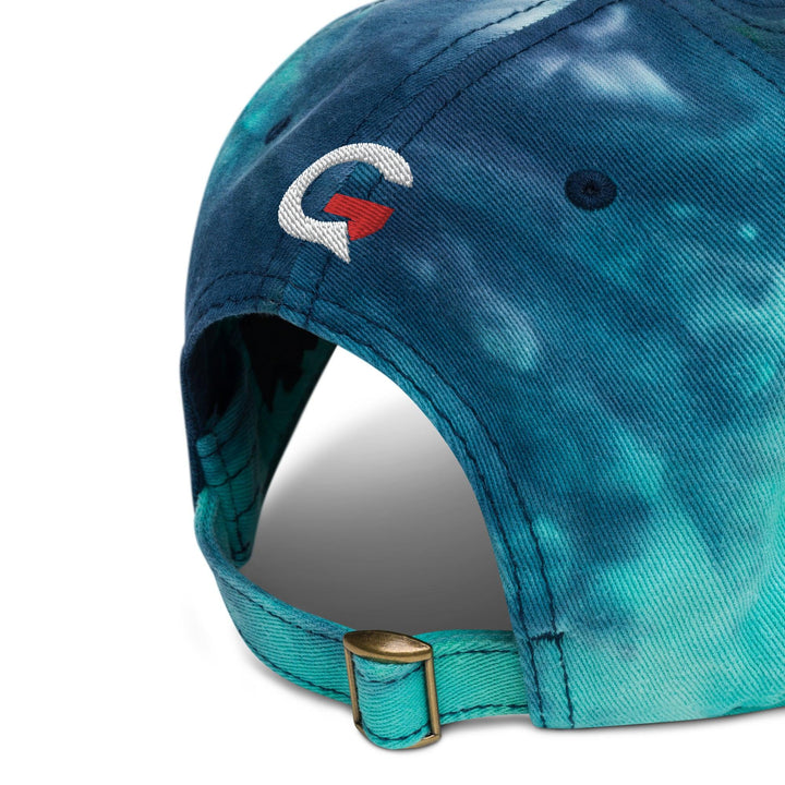 Dark Sea Green Tie Dye Hat - GEARTA