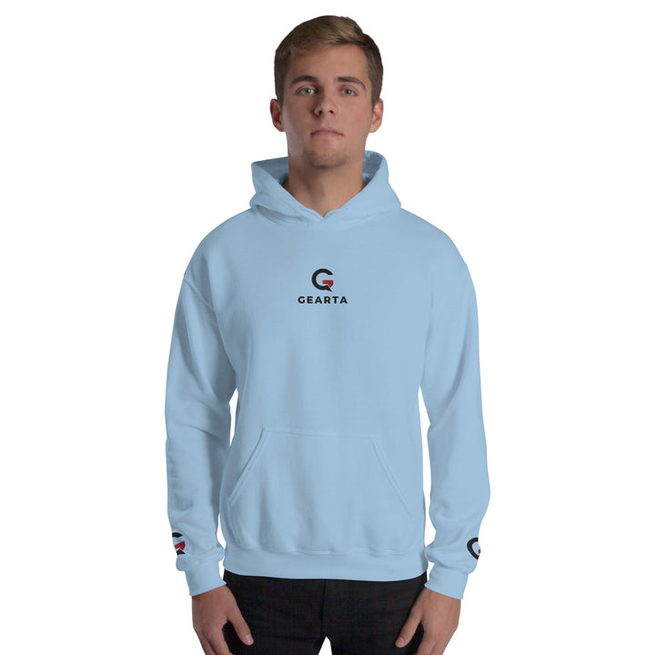 Gender-Neutral Hoodie Sweatshirt - Light Blue / S - GEARTA