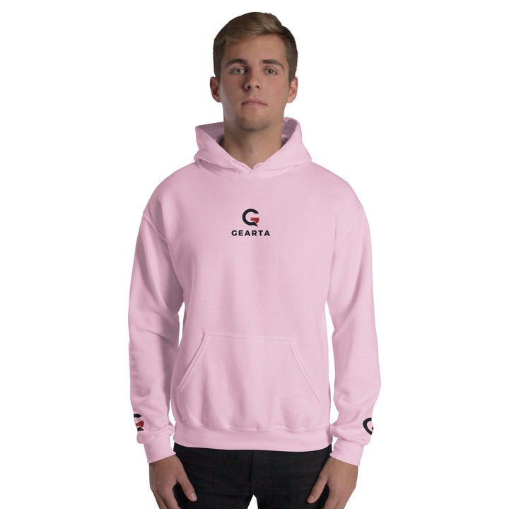 Gender-Neutral Hoodie Sweatshirt - Light Pink / S - GEARTA