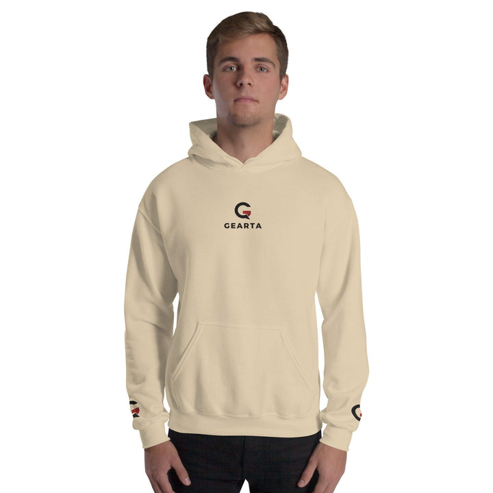 Gender-Neutral Hoodie Sweatshirt - Sand / S - GEARTA