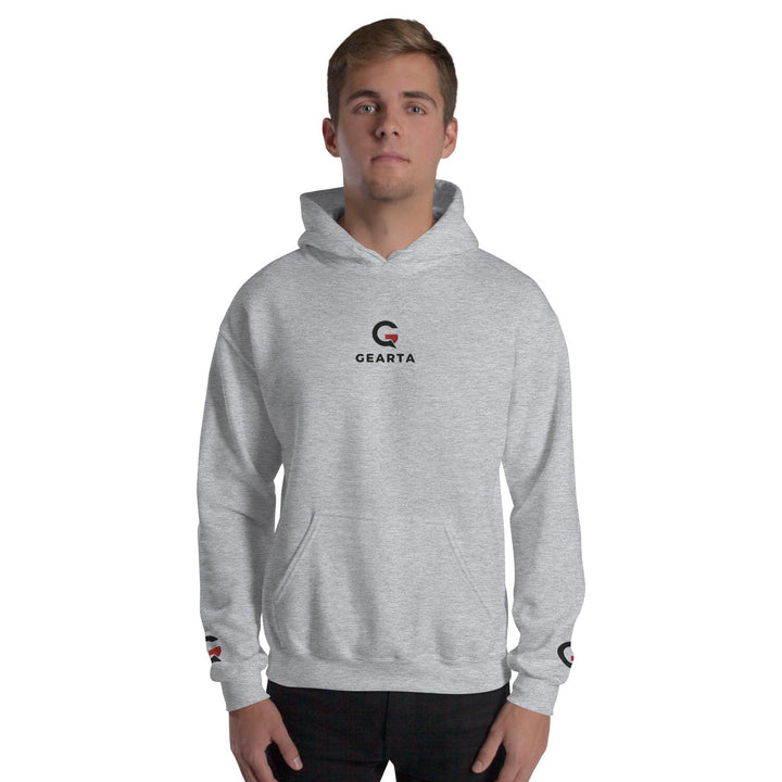 Gender-Neutral Hoodie Sweatshirt - Sport Grey / S - GEARTA