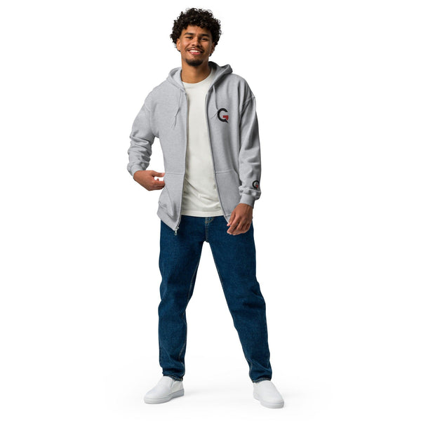 Gearta Heavy Blend Bright Colors Zip Hoodie - Sport Grey / S - GEARTA