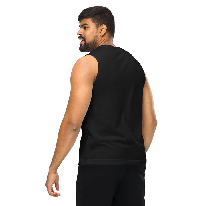 Midnight Black Muscle Tank - GEARTA