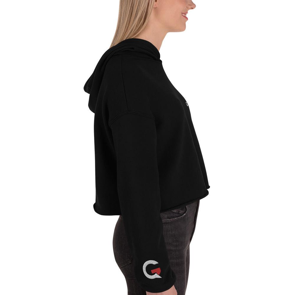 GEARTA - Edgy Cropped Hoodie Available in 3 Colors
